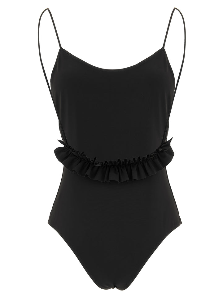 Jacquemus Le Maillot Cabana Beachwear - Nero | 186e462c7a519f164e57f518fd5c6ab110b62a60