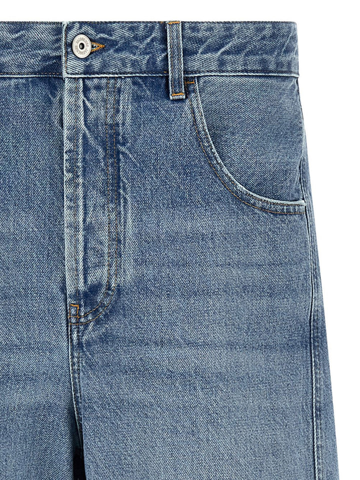 Jacquemus Le De-Nimes Mirada Jeans - Blu | e53b829c0f4c87f00b584de01c47a8fc880dfba7