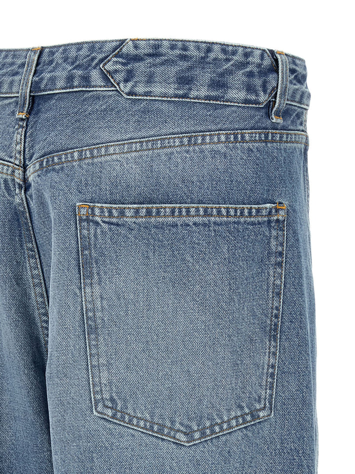 Jacquemus Le De-Nimes Mirada Jeans - Blu | 52fbc1701b59d089749563b131055be61b2e23a5