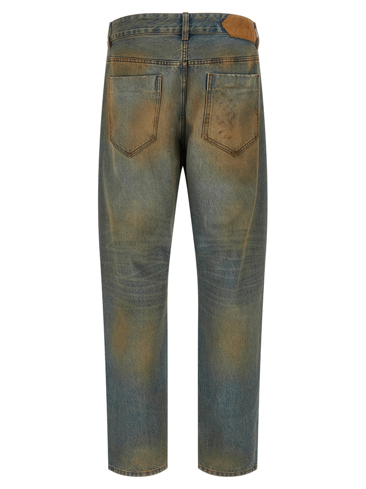 Jacquemus Le De-Nimes Berger Jeans - Multicolor | 0cb30432cd778a7b975beb0d081b6651416aa27b