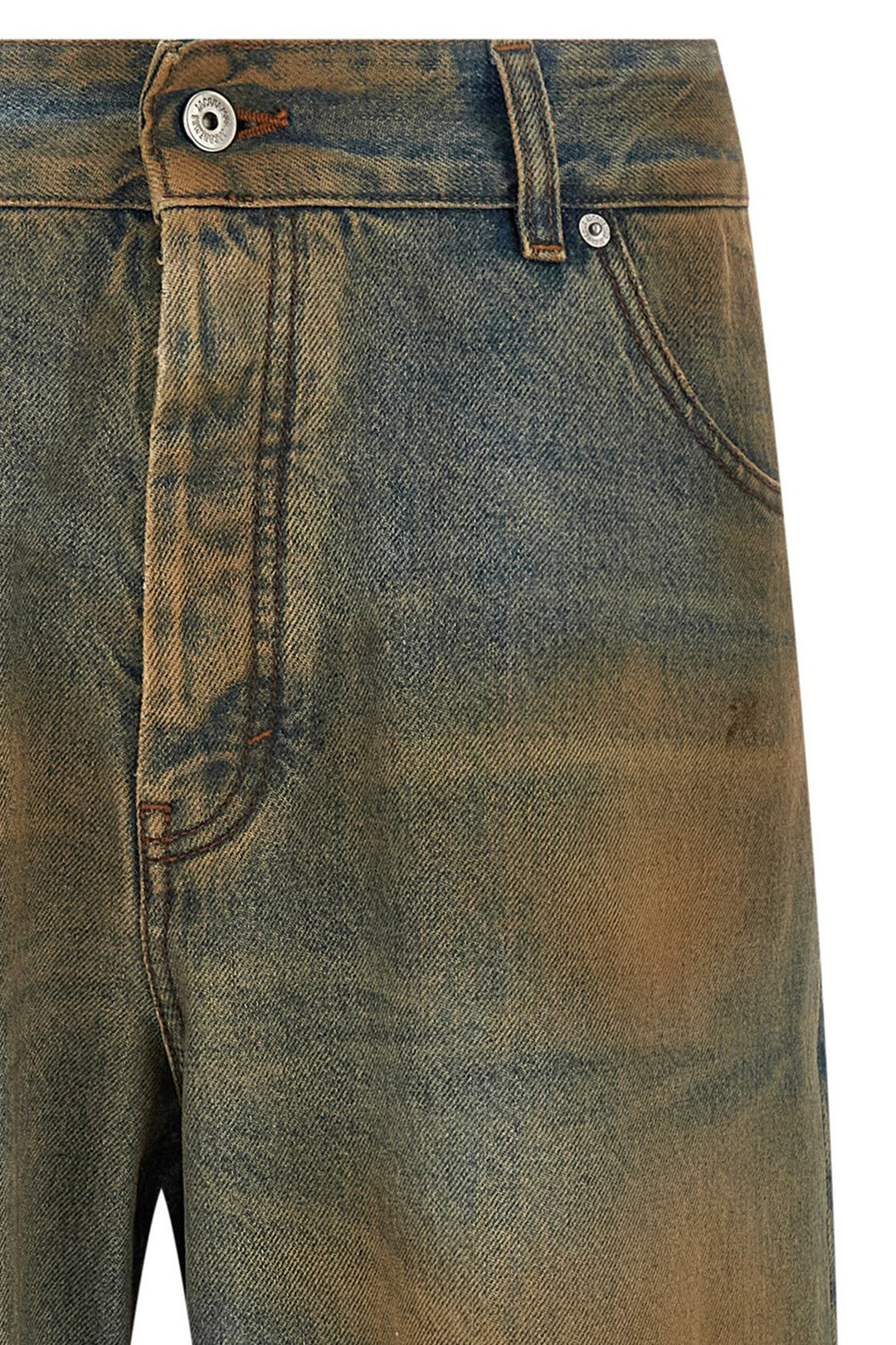 Jacquemus Le De-Nimes Berger Jeans - Multicolor | f2705ff41a9e4146df222d9604eb98586598dee5