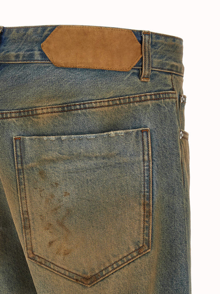 Jacquemus Le De-Nimes Berger Jeans - Multicolor | b6235641f85ee8aa74388f8d2d6094c58258af90