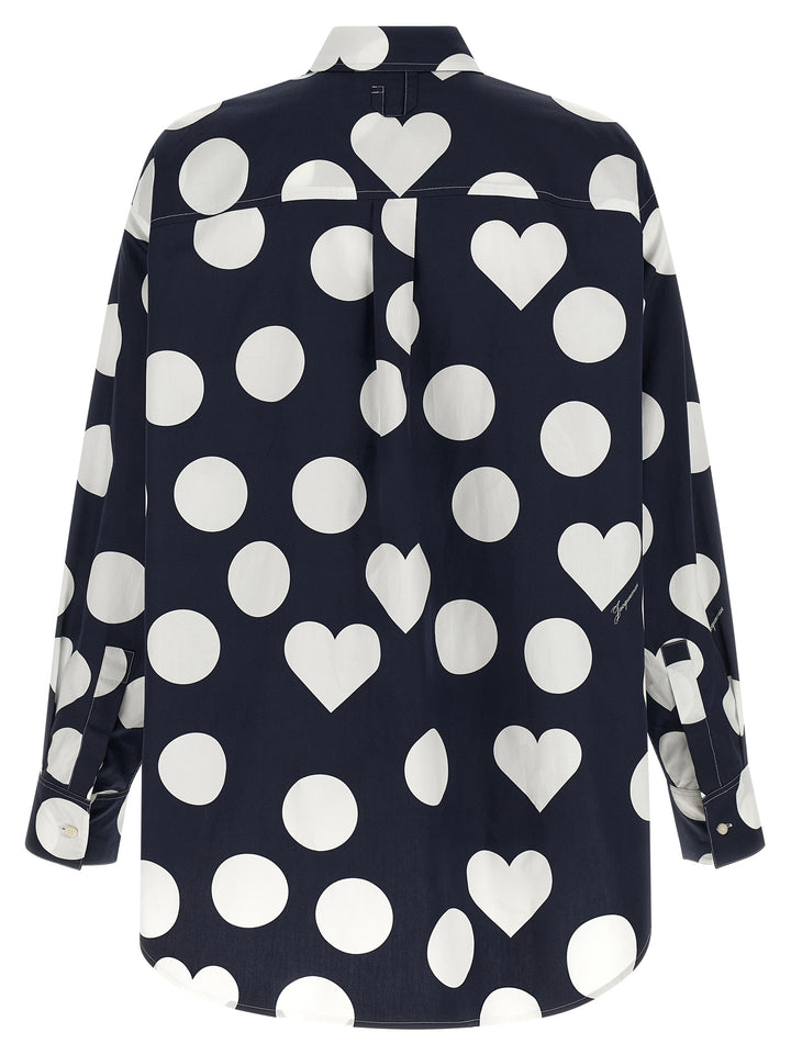 Jacquemus La Chemise Camargue Camicie - Blu | 1287a851d06515ab811231d4a6f97e111d2596ed