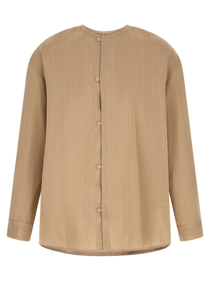 Jacquemus La Chemise Pastro Camicie - Beige | c8792d8e2499c1673b2df25505398bf0a51e68fc