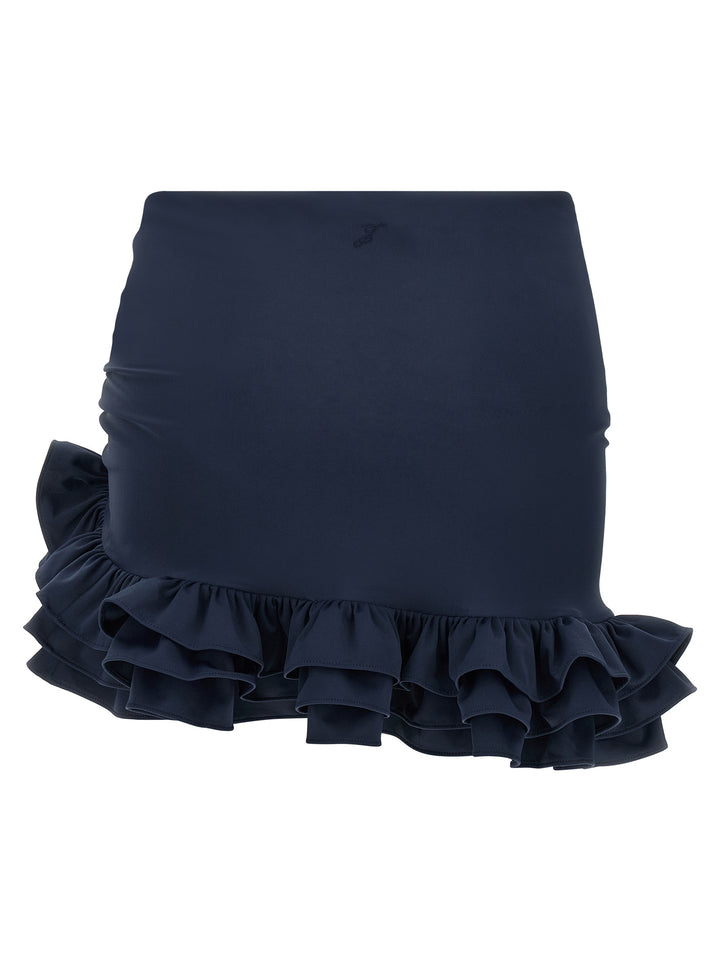 Jacquemus La Mini Jupe Playa Gonne - Blu | 6b779e6455988e55b40721c978f91b28eca46020