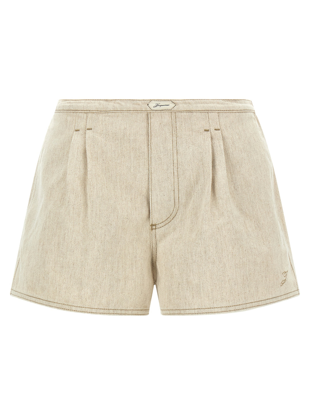 Jacquemus Le Short De-Nimes Amelo Bermuda e Short - Beige | 94e1b79ebfb124b11c08701b023372e46eb54a1c