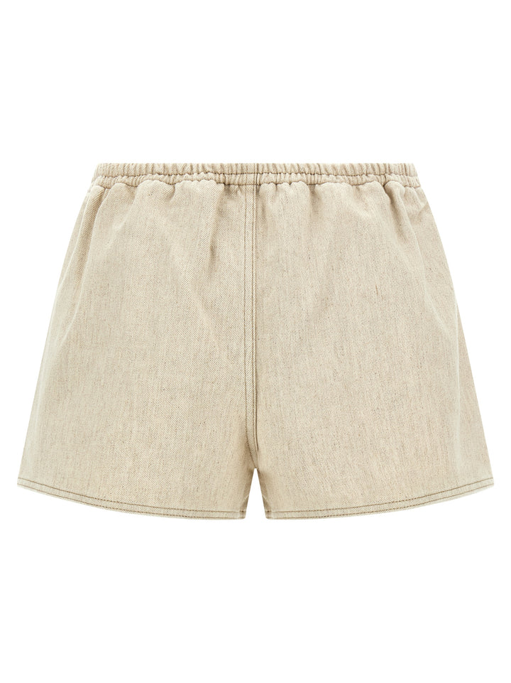 Jacquemus Le Short De-Nimes Amelo Bermuda e Short - Beige | 3b290b168297345c2644780c871e178fa598aa41