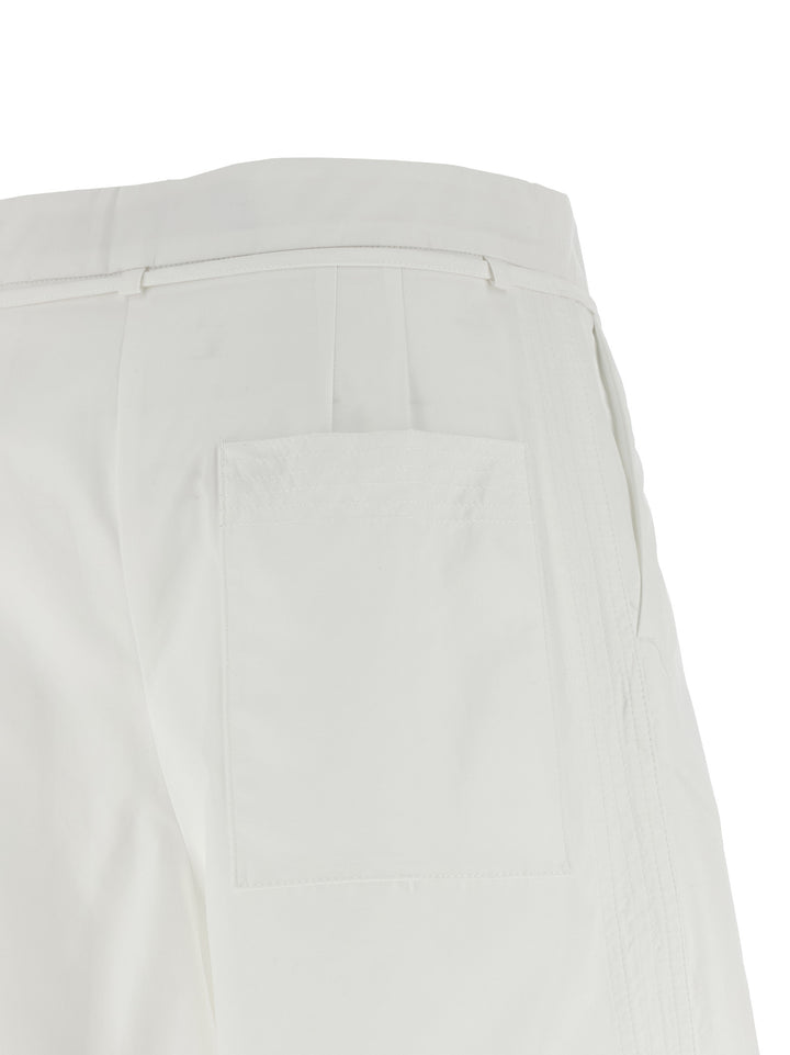 Jacquemus Le Short Marin Bermuda e Short - Bianco | a62263f4c6e8d549577a88489baf652ef09a9c20