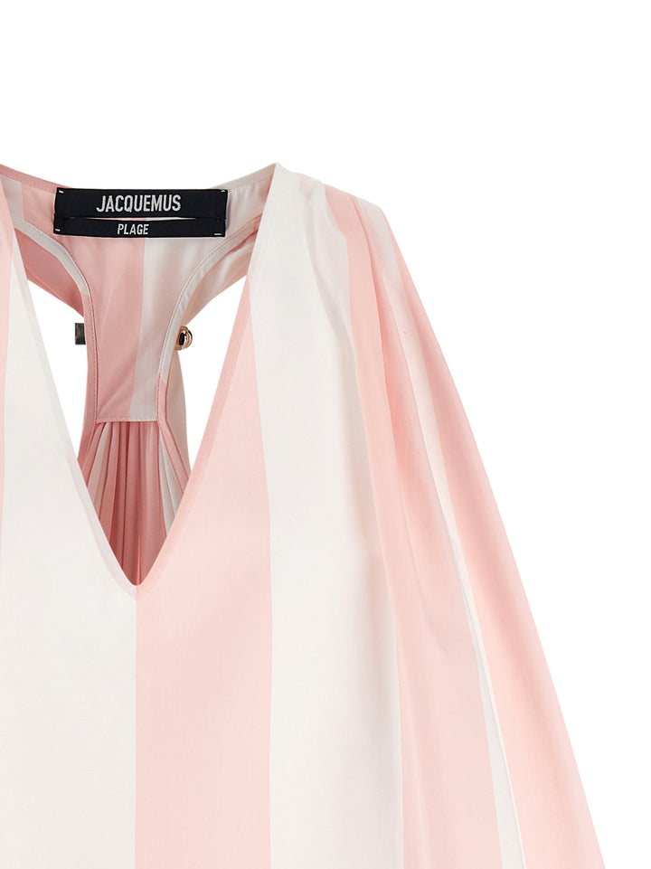 Jacquemus Le Haut Norma Top - Rosa | 91052887c5b477e2696477bcbfb70903f1f6db02