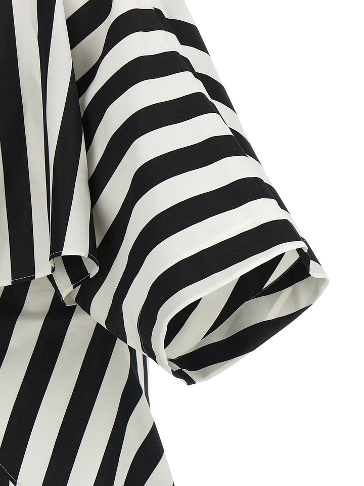 Jacquemus La Tunique Moisson Camicie - Bianco/Nero | bd7ac0a12ae0a3d4af8d43f2ed6f2ad46fa206e4