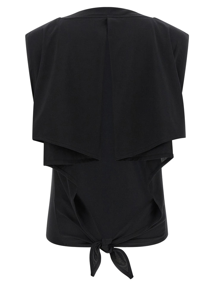 Jacquemus Le Marcel Moisson Top - Nero | d4da9f4a0ce88c9cdc2eac893df4a6b900aa5a86