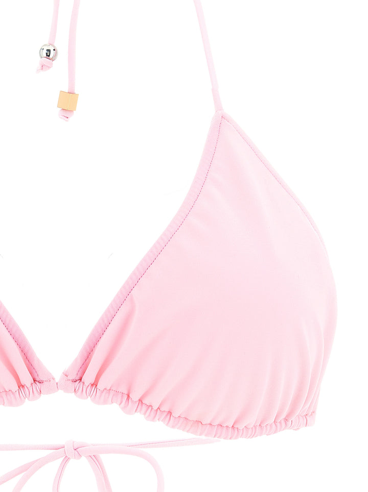 Jacquemus Le Haut De Plage Triangle Beachwear - Rosa | b19f4150cdbfe7aef2d6e62f8c01987aec526ffb