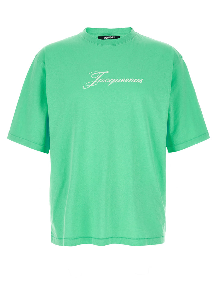 Jacquemus Le  Jacquemus T shirt - Verde | 591c6c136f2925b95b7595f3b509ef9c67facd23