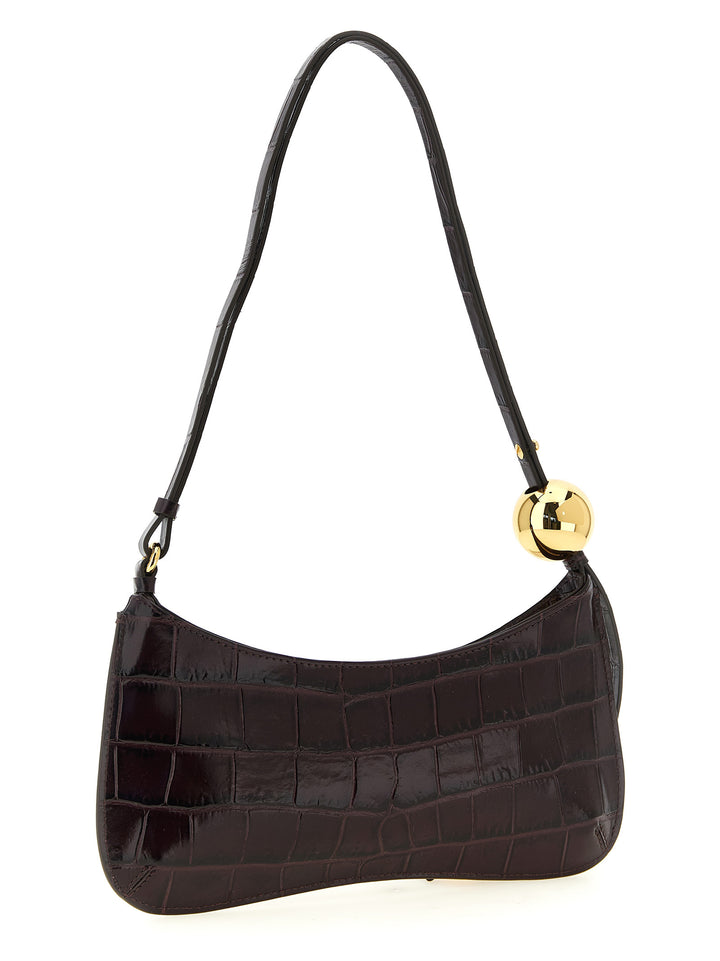 Jacquemus Le Bisou Perle Borse a Spalla e Tracolla - Bordeaux | b76e393c0afede3b94391531ae56957e99f0570d