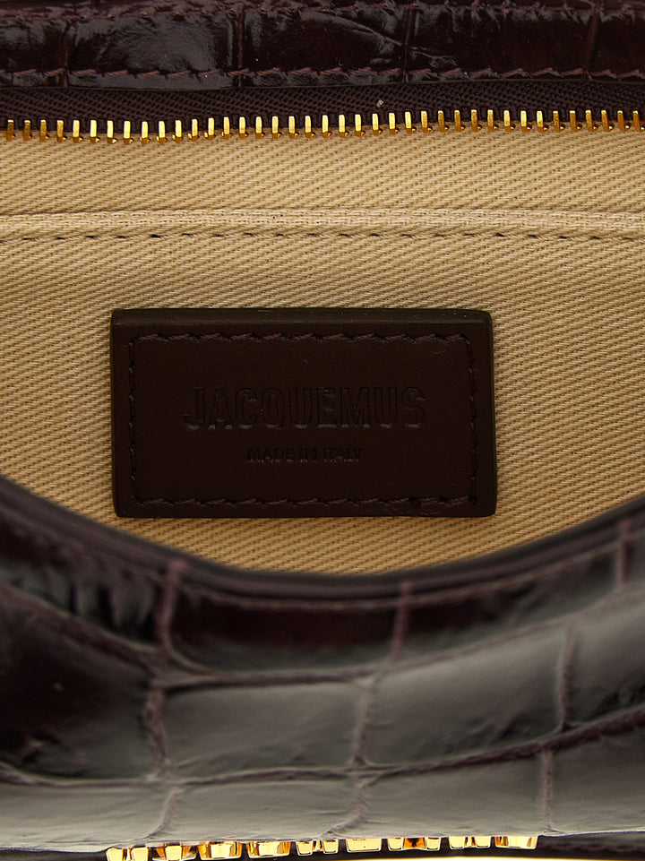 Jacquemus Le Bisou Perle Borse a Spalla e Tracolla - Bordeaux | a6fb3c3e428a3061705a006d22c7faf8cf7f6b0a