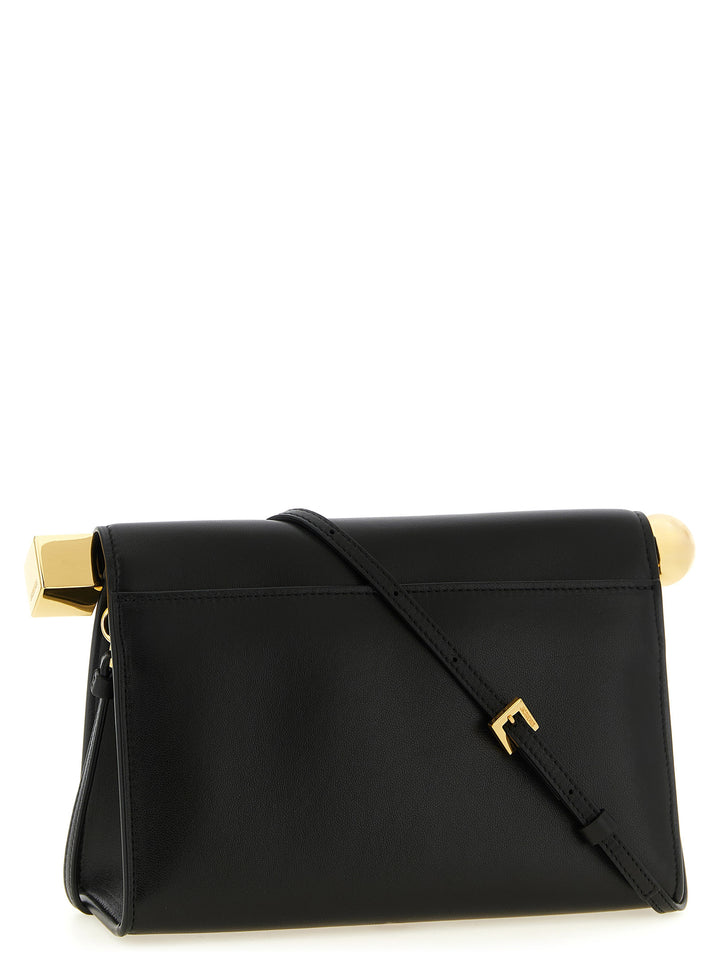 Jacquemus Rond Carré  Bag Clutch - Nero | b86f82854246f91cc41acb0b7c2831e59de10807