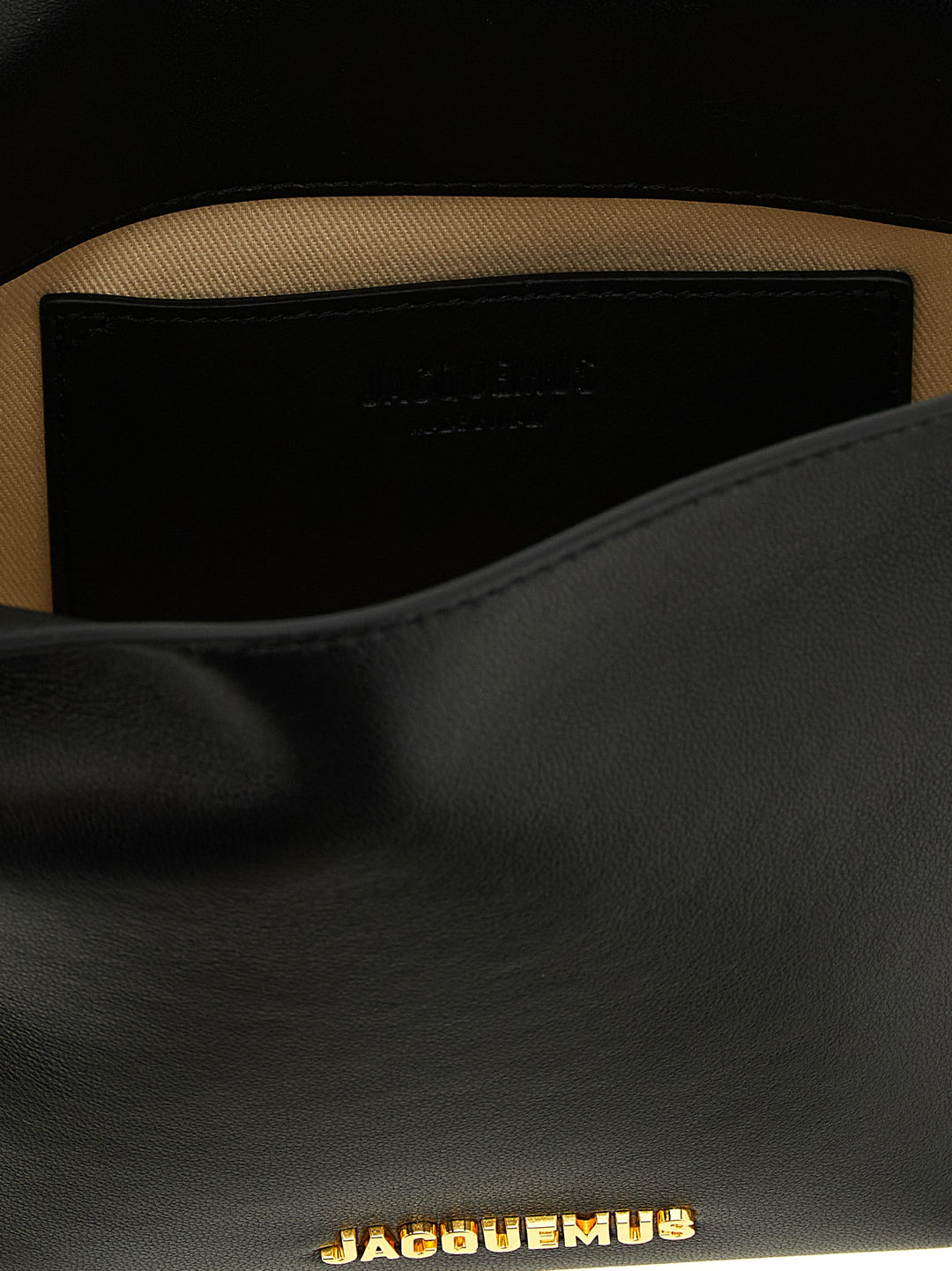 Jacquemus Rond Carré  Bag Clutch - Nero | d1fcba4d3b6f160104f08476113ff49cb486775f