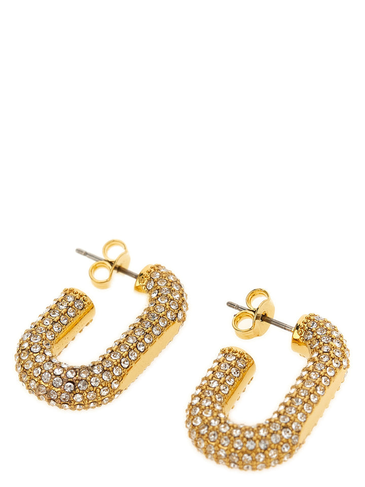 Paco Rabanne Earrings With Crystals Gioielli - Oro | 67d3c0e976417cdedd57b3538e1ad9590bf1ab92