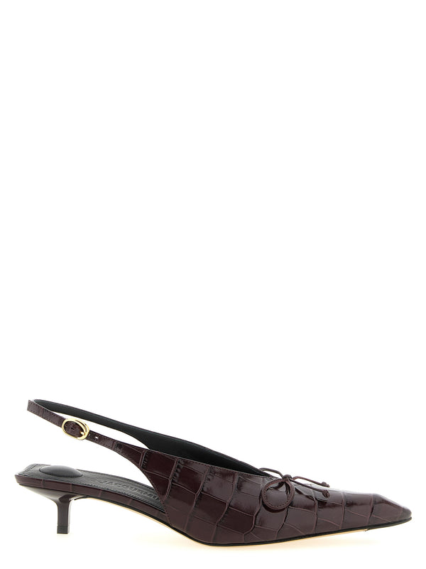 Les Slingbacks Cubisto B Decollete Bordeaux