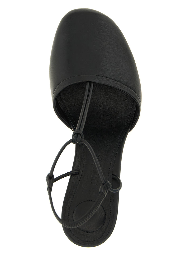 Jacquemus Les Sandales Pina Decollete - Nero | 5fc924a9ac3e5106cc4ec7502637d79901d8a1de