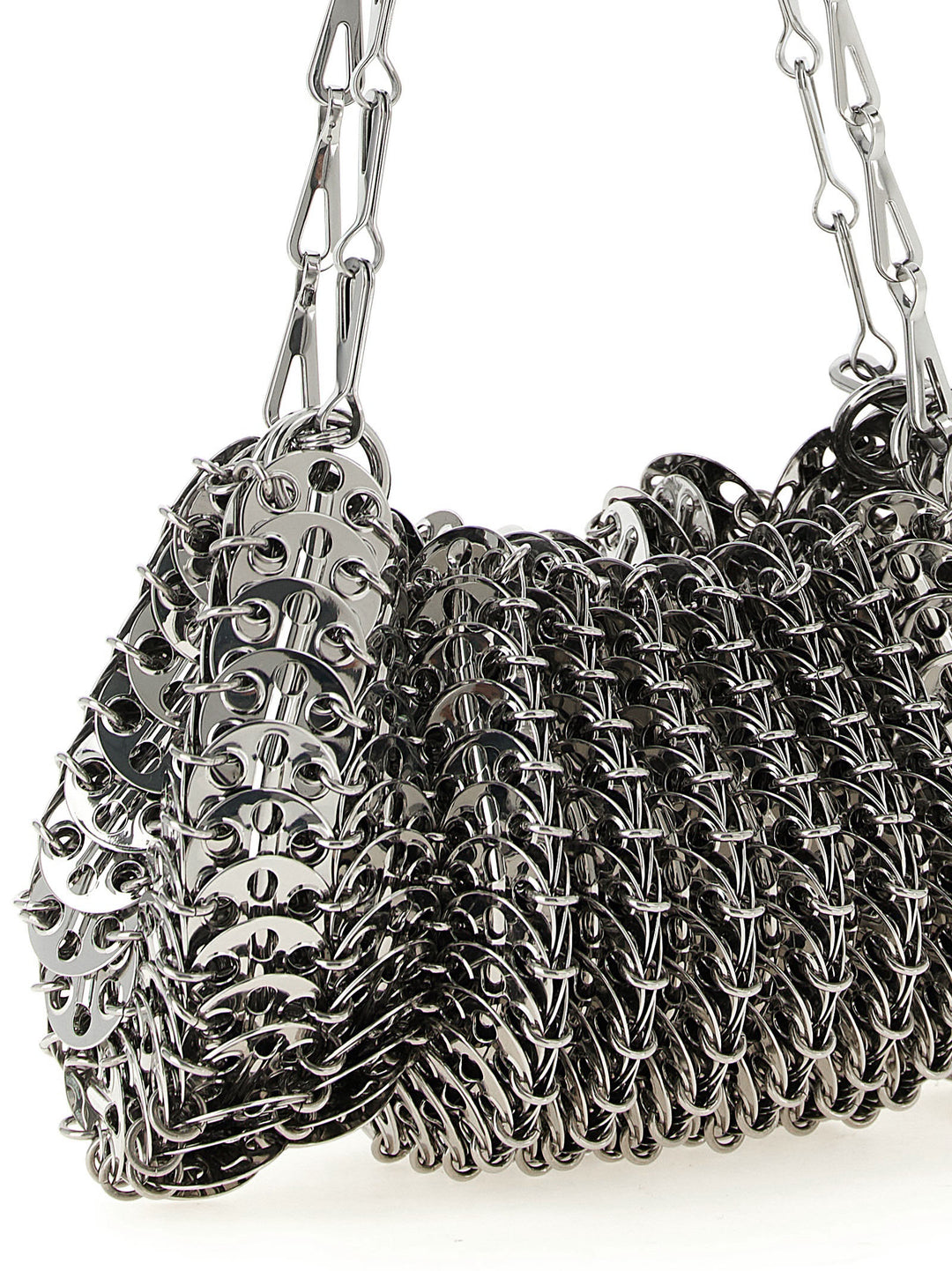 Paco Rabanne Chainmail Borse a Spalla e Tracolla - Silver | 12e759a4c8b9b49bc6c75bc3fd19989dff180729