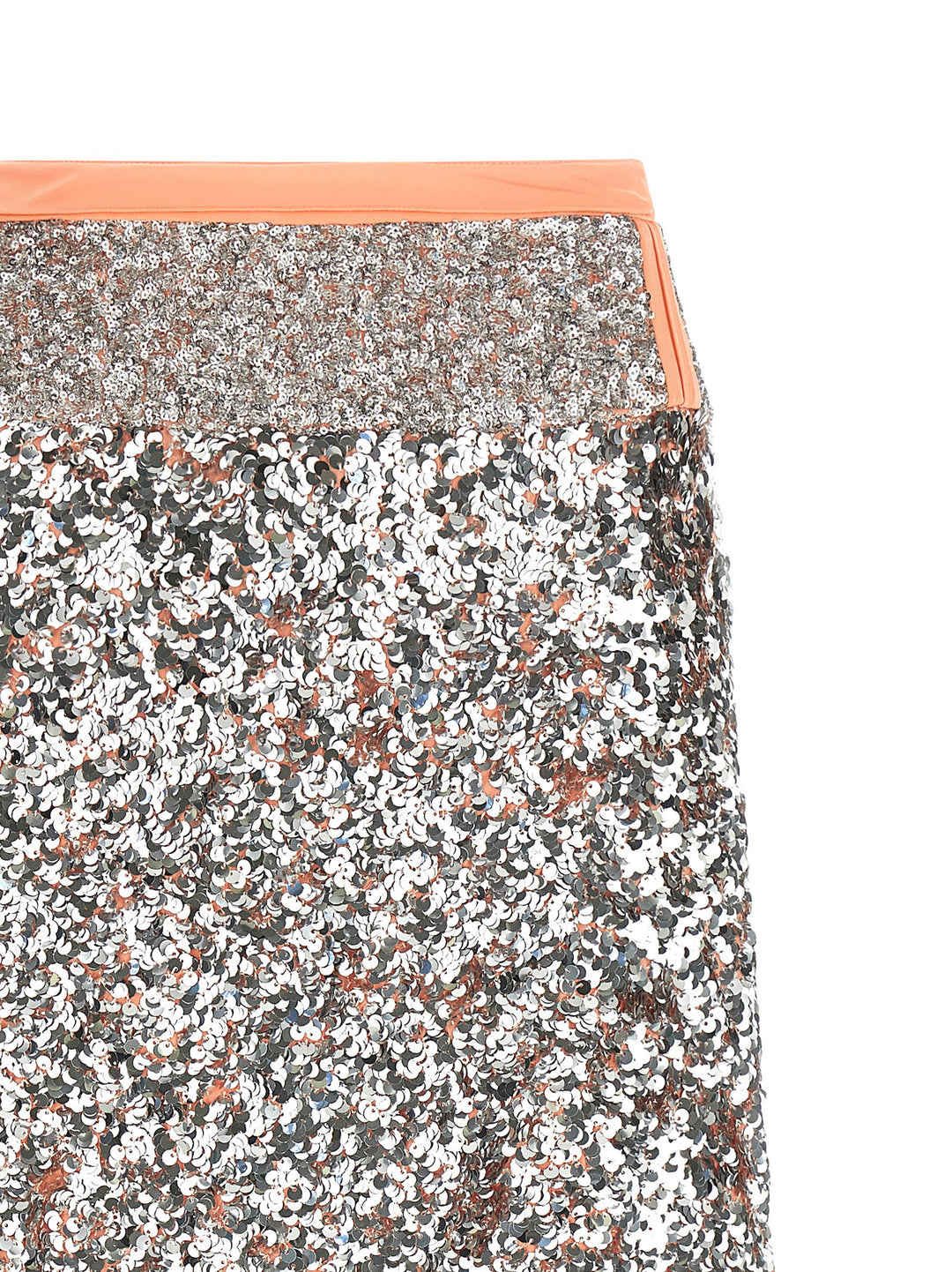 Paco Rabanne Sequin Skirt Gonne - Silver | fe0cc52662787171b315291f0b88aa86a3924d82