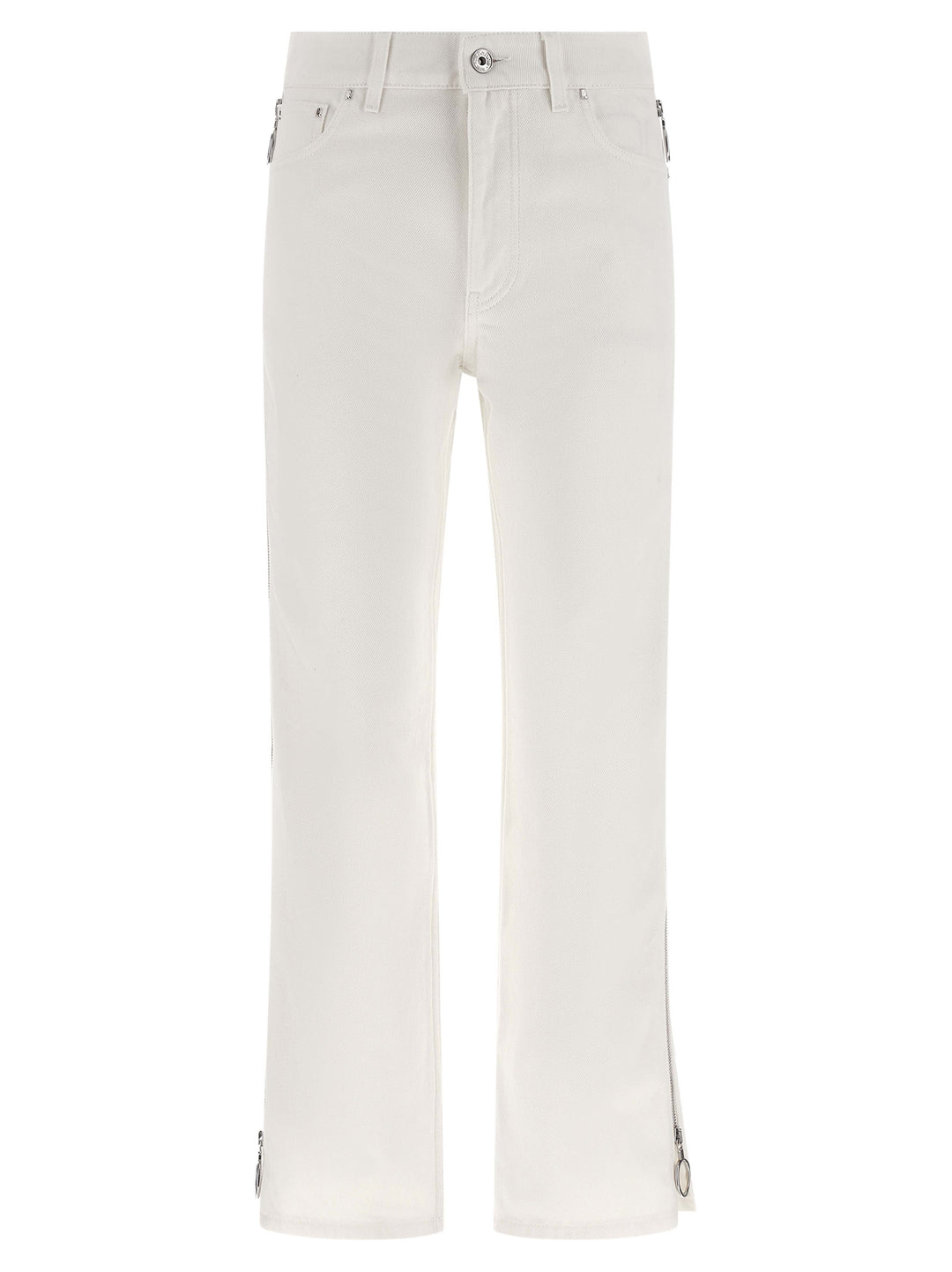 Paco Rabanne Zip Jeans - Bianco | 5922d8042e5ab616d992b9f6ab938ca93c716818