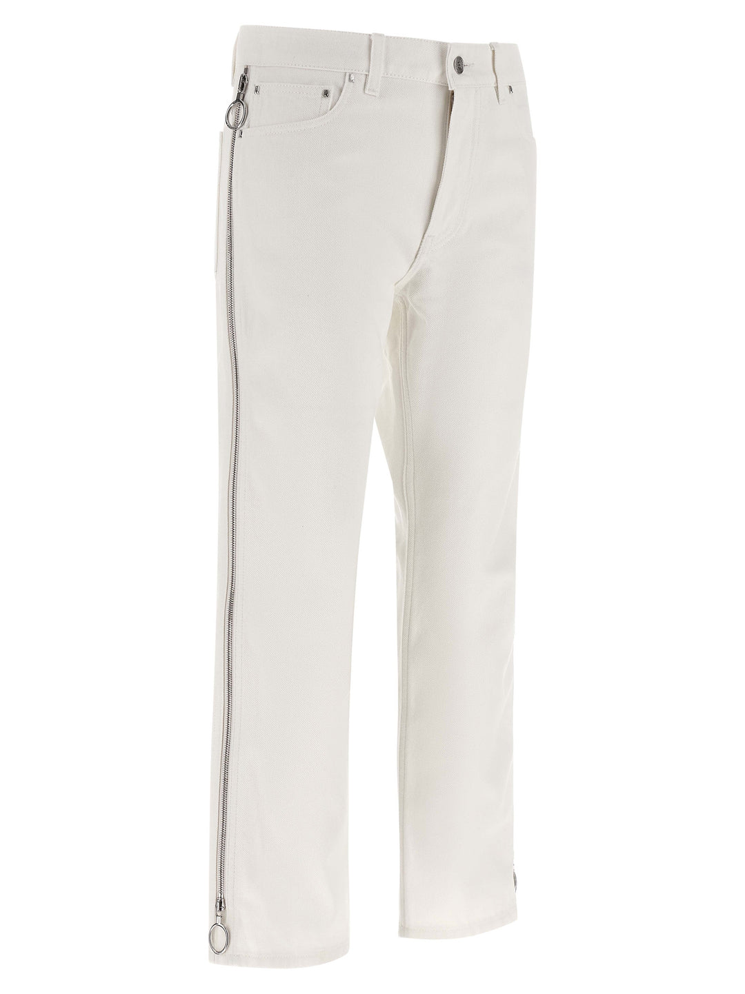 Paco Rabanne Zip Jeans - Bianco | ba29cd8eeb616c8736e0d82ac6258d58f31649d7