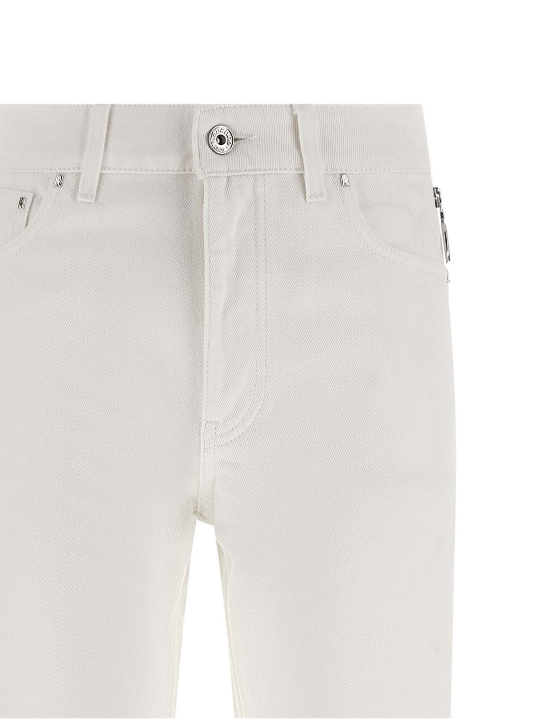Paco Rabanne Zip Jeans - Bianco | 014a2749eeb2b5e94515614ccda064ff594a03f2