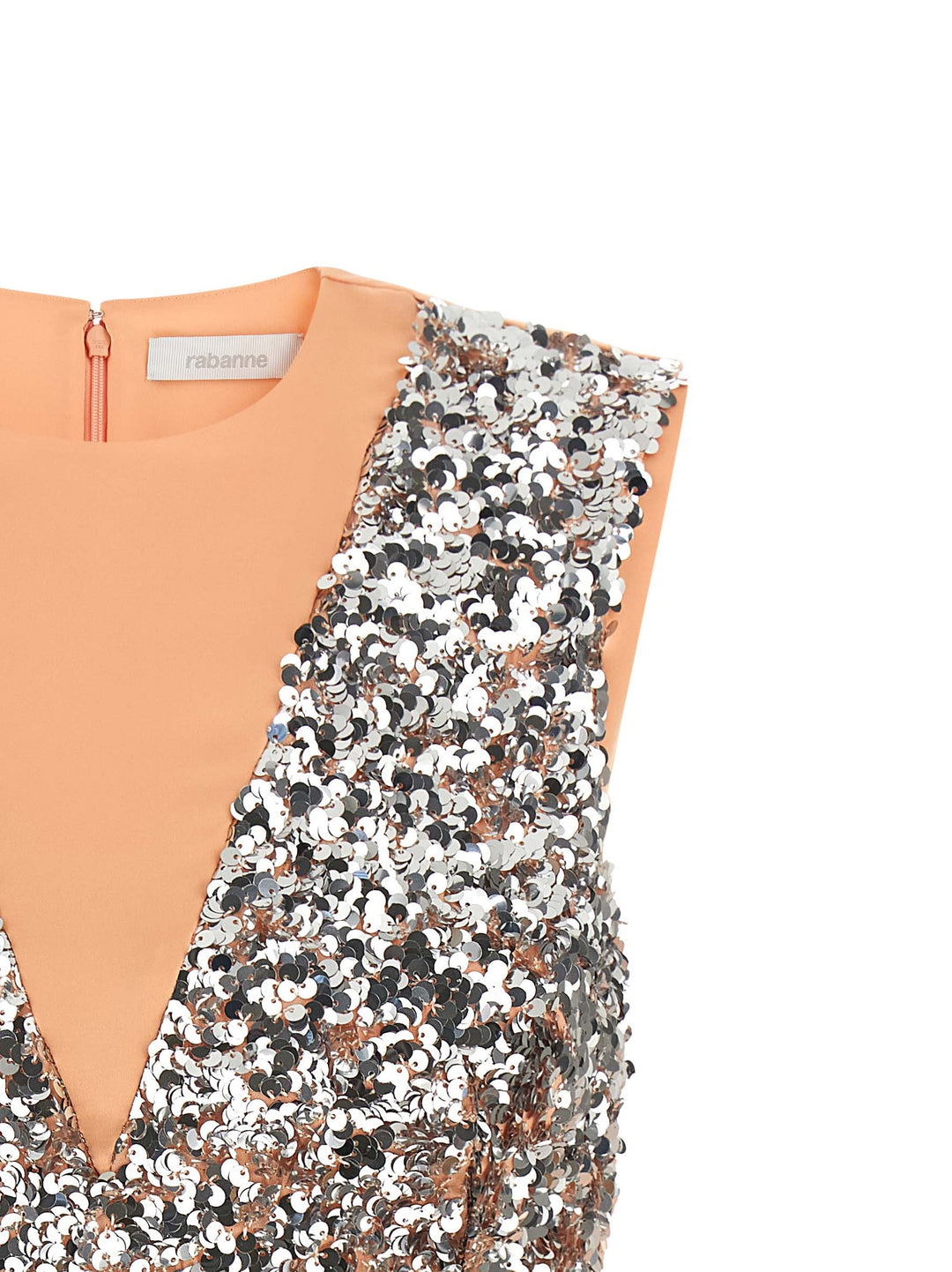 Paco Rabanne Sequin Top Top - Rosa | a7a2301a7763f7323b79d1f2510929c995fa7bad