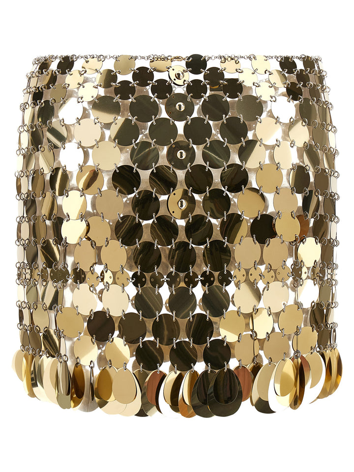 Paco Rabanne Jupe Gonne - Oro | 5994e2cde91ca4b327a0ed8845a722f636237c71