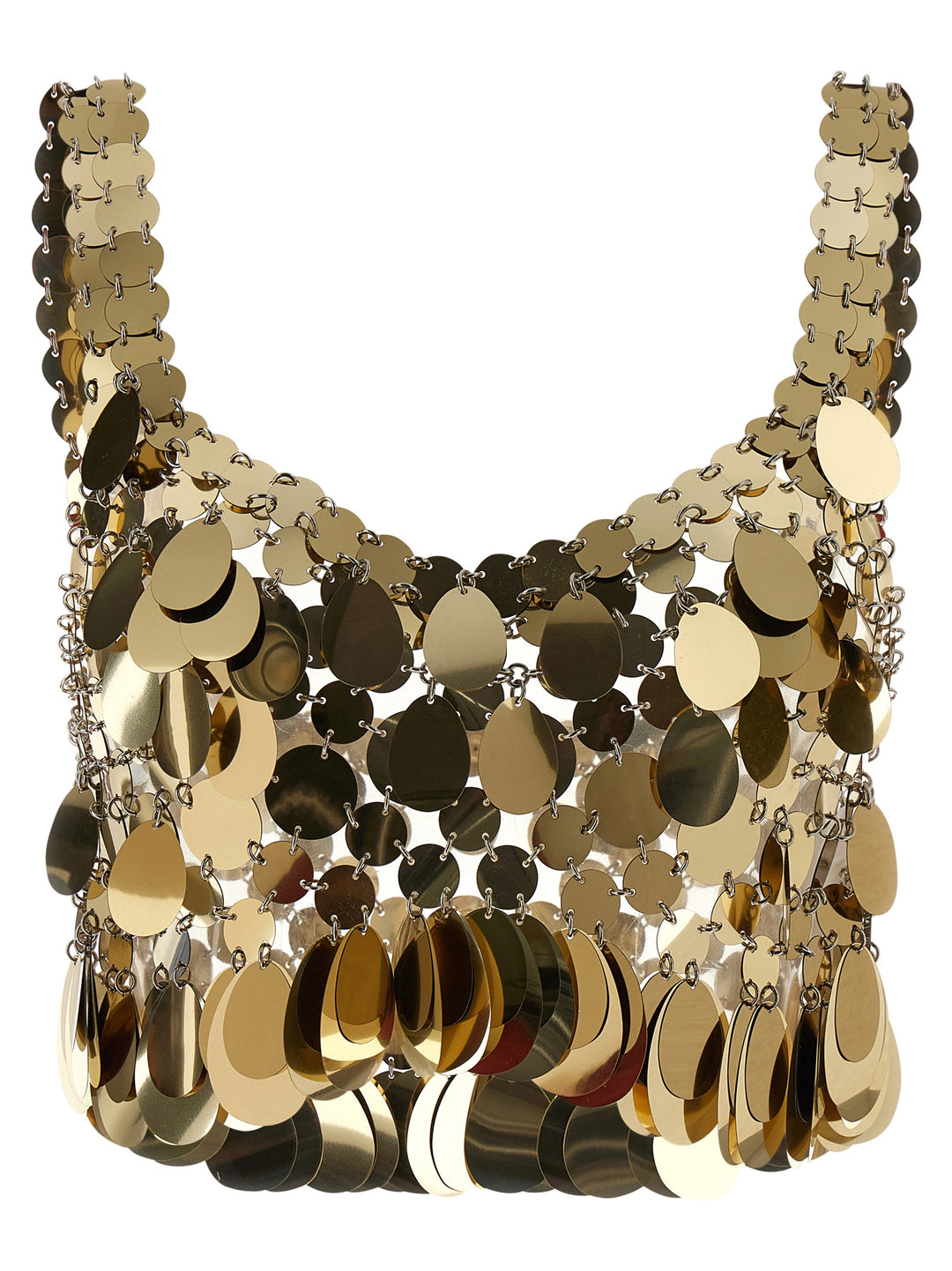 Paco Rabanne Haut Top - Oro | 83390983fb2e1bd404b71cc5295b9182244b3da0