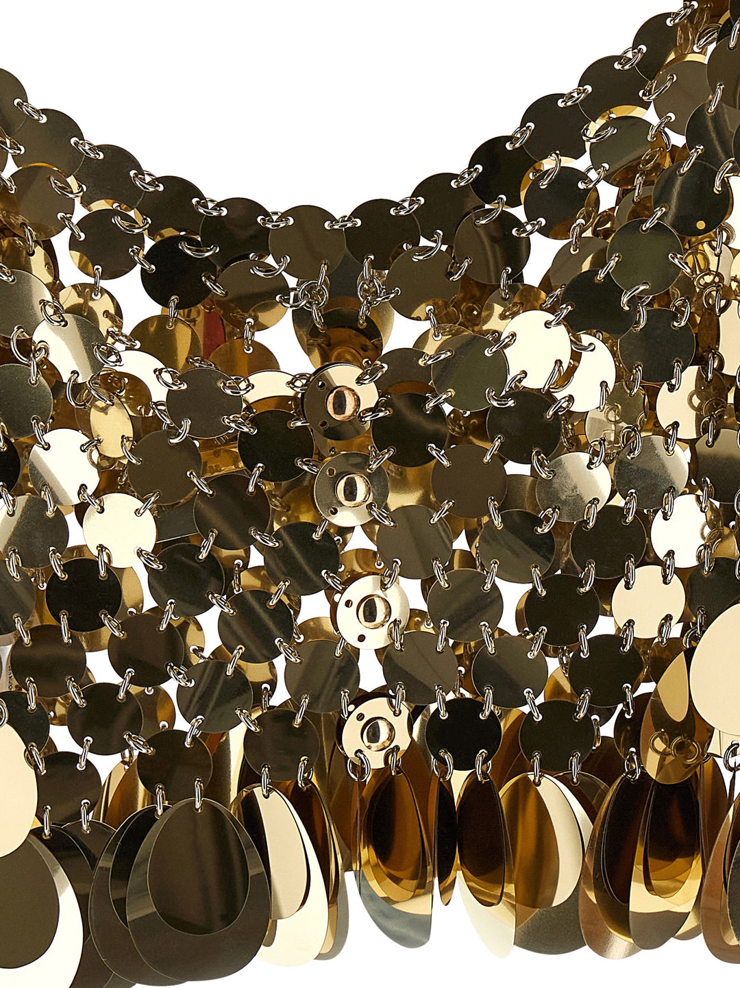 Paco Rabanne Haut Top - Oro | 385e1f5f39ae6d2d05823e0c2aeec05eaa3d3569