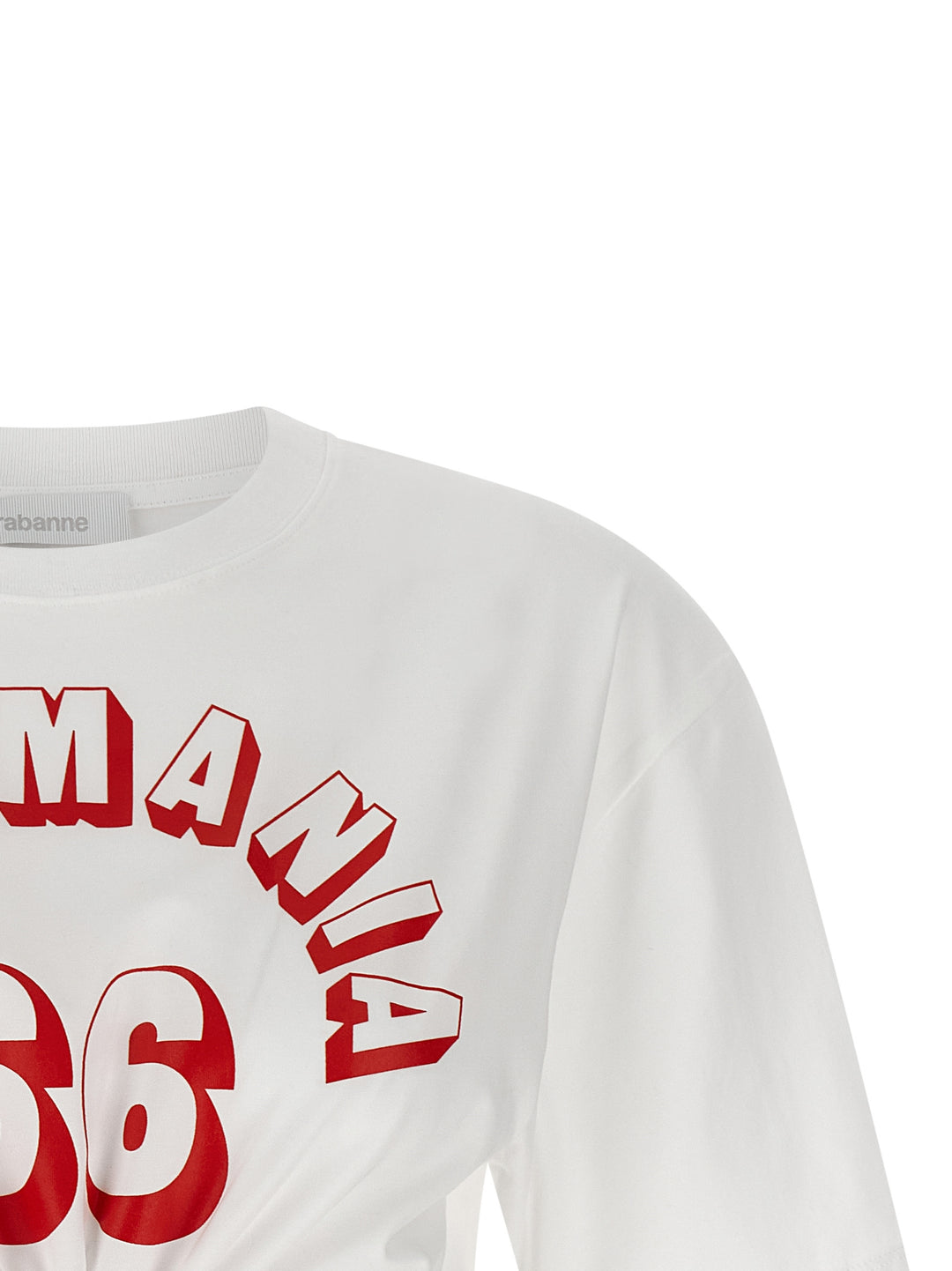 Paco Rabanne Printed Piercing T shirt - Bianco | de9042e561ba9de60f2415b44bcd1cad862fb07b