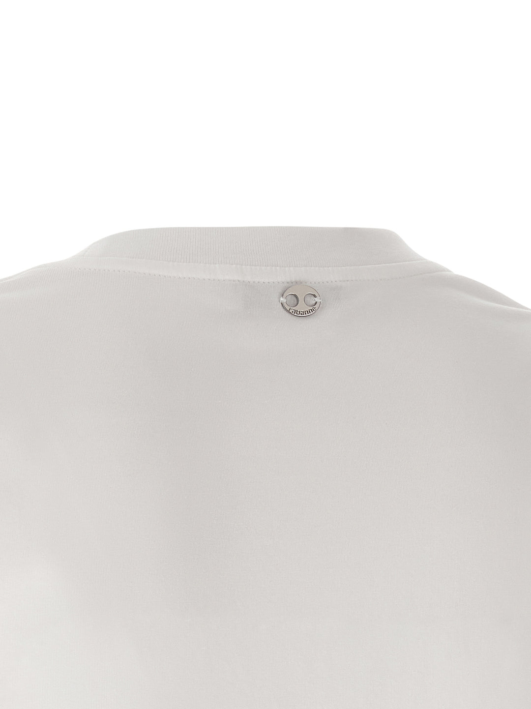 Paco Rabanne Printed Piercing T shirt - Bianco | b4cd30a591fa0d2bb383b32a46517b57248a8db6
