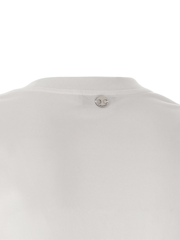 Paco Rabanne Printed Piercing T shirt - Bianco | b4cd30a591fa0d2bb383b32a46517b57248a8db6