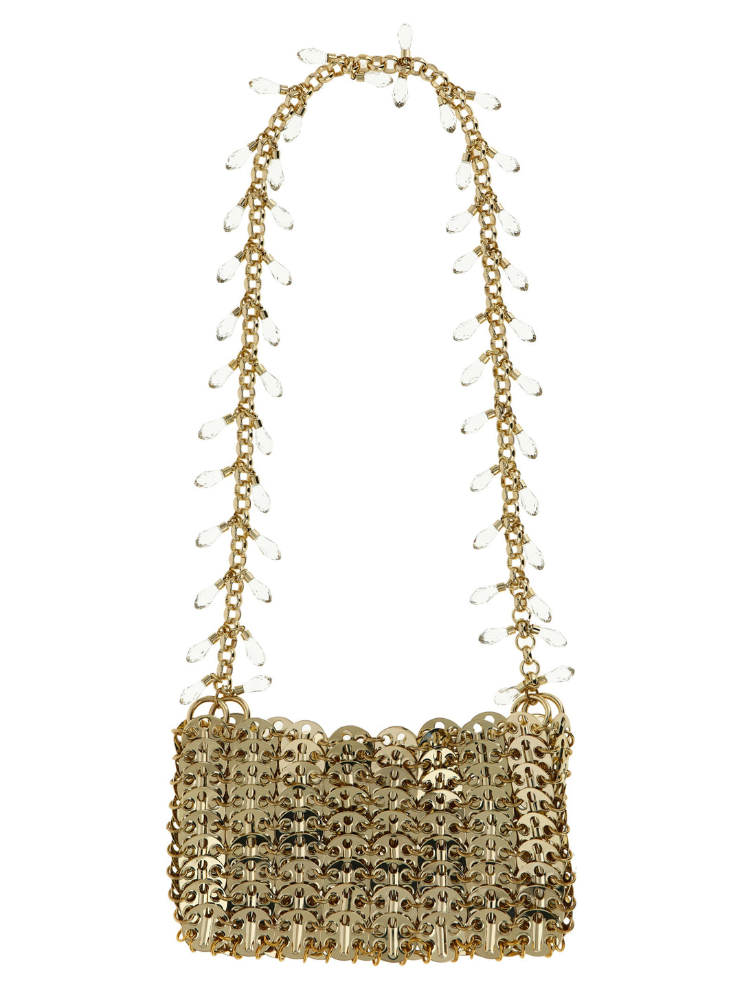 Paco Rabanne 1969 Nano Crystal Borse a Spalla e Tracolla - Oro | 7d4e6c2f8305b642d9a76479c9968fe705e9bafa
