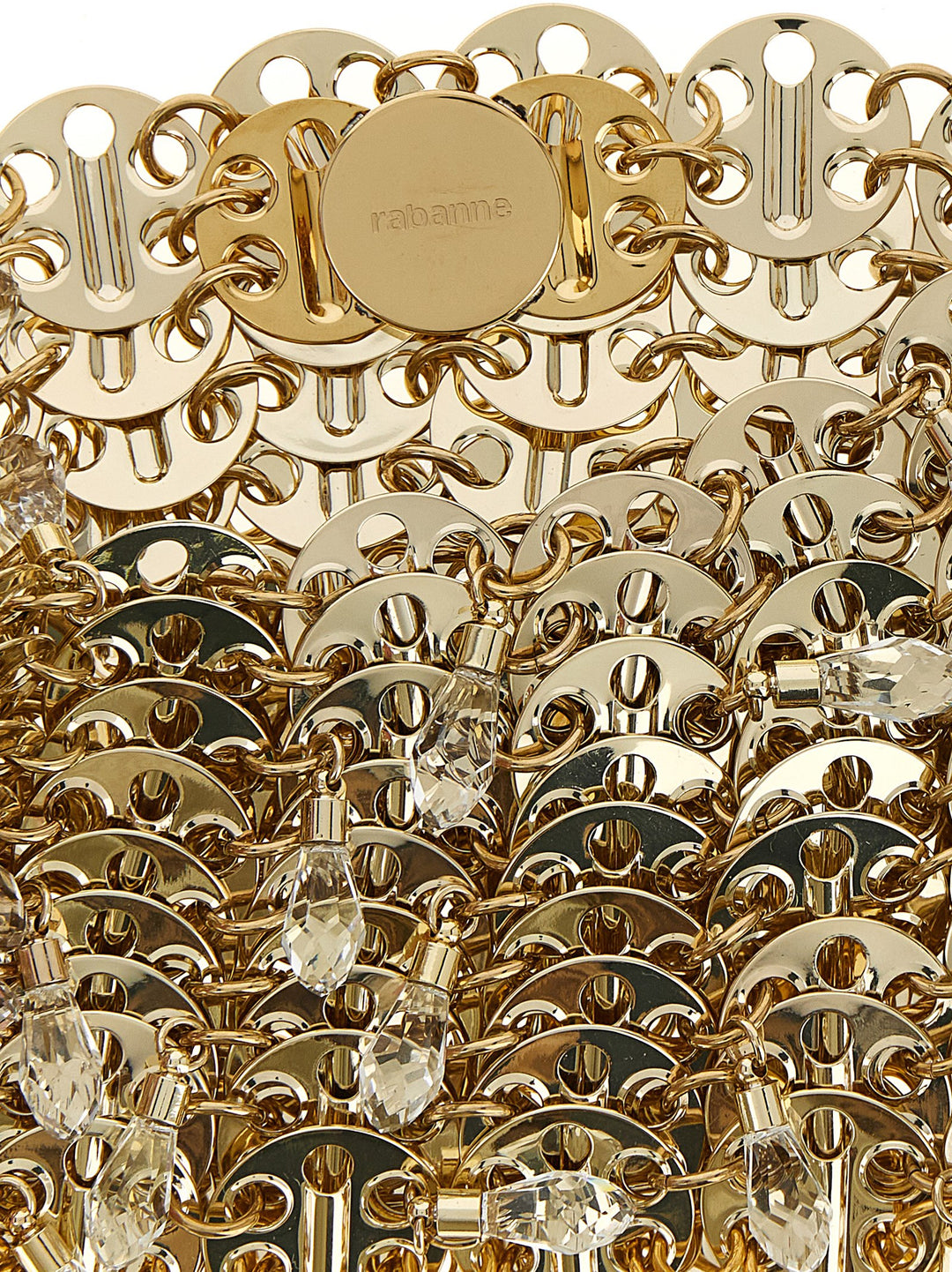 Paco Rabanne 1969 Nano Crystal Borse a Spalla e Tracolla - Oro | 1e510451ec4e216b4d06506d25736221752717aa