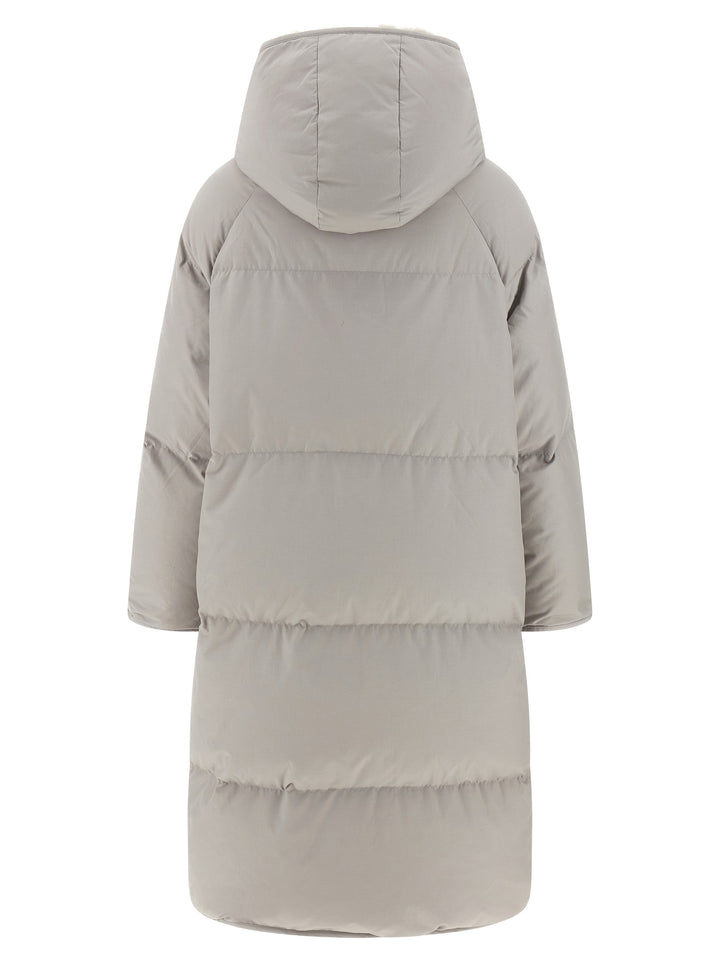 Army Yves Salomon Sheraling Insert Down Jacket Puffer Jackets - Grigio | 711dc73d7ec79fc44cc8c857c41b9cdc5afb2cbf