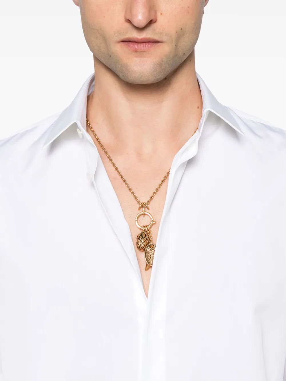 Saint Laurent Paris Plain - Bianco | f6739812fc90671021d5a74e6753b8c7513448ba