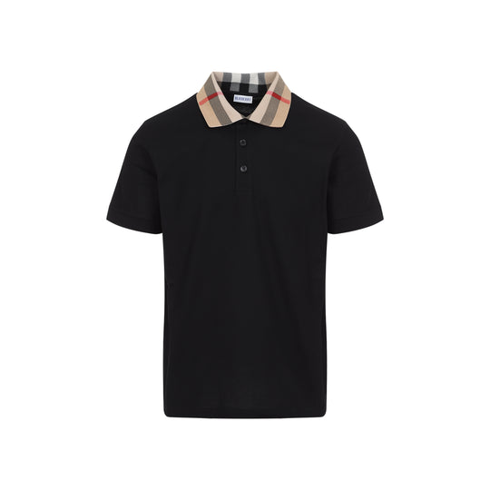 Black Cody Cotton Polo