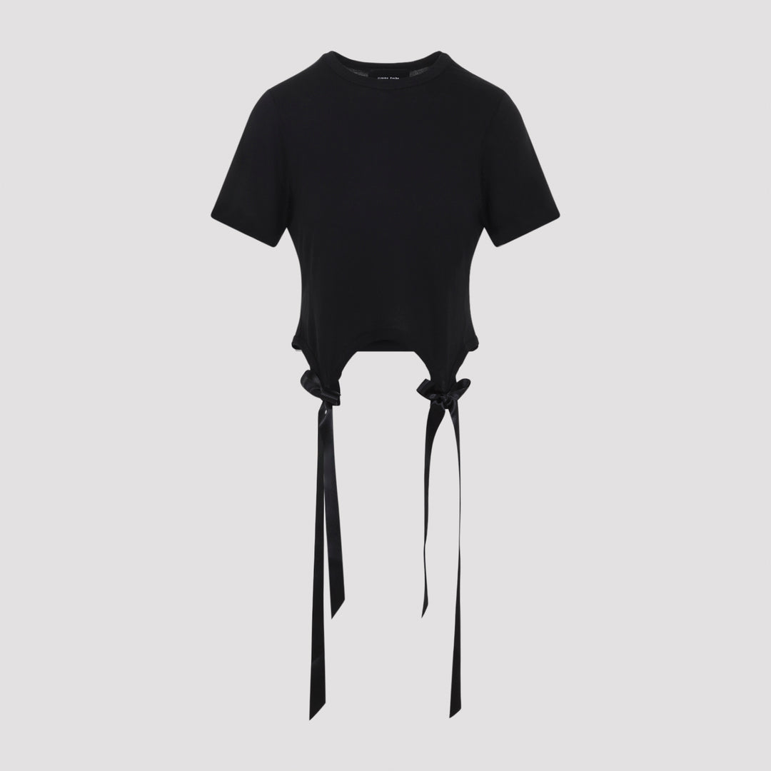 Simone Rocha T-shirts - Nero | e1c50852ee1d6b9b7f58ac597c029e5b2da59d21
