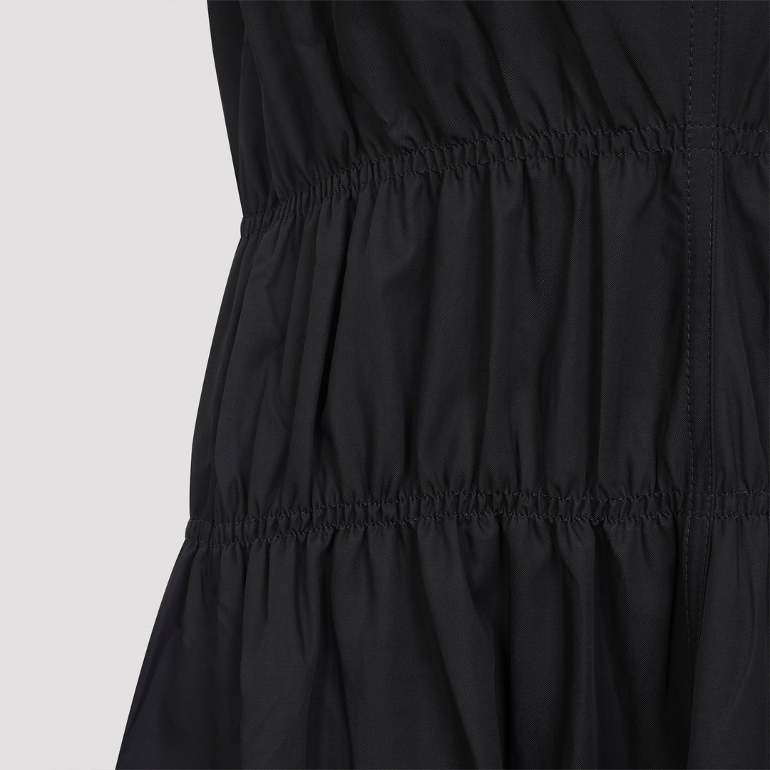 Studio Nicholson Midi dresses - Nero | 71341de95160b402cd0ff196ed81ea2ac6cdd3a1