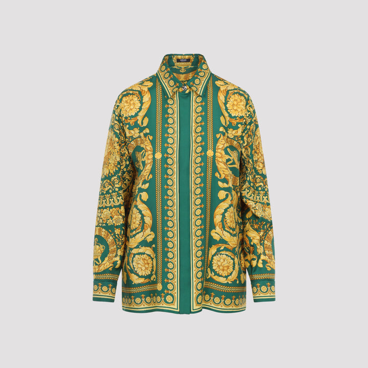 Versace Shirts - Verde | fc45fa5a2c24036aaab5cf059185996320ead576