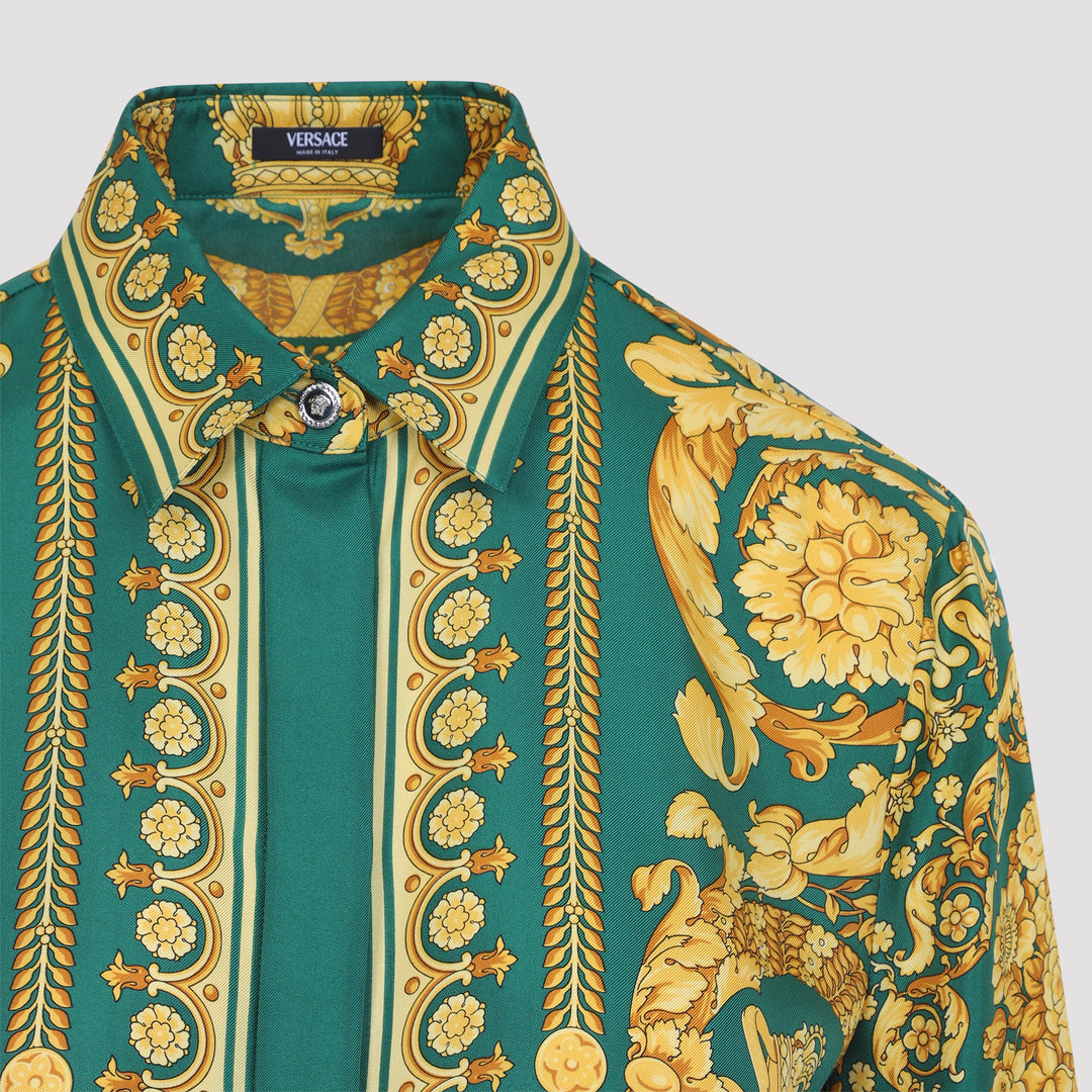 Versace Shirts - Verde | 90886a6b9fed7c1534f60ef0566e8a8bfc27e011