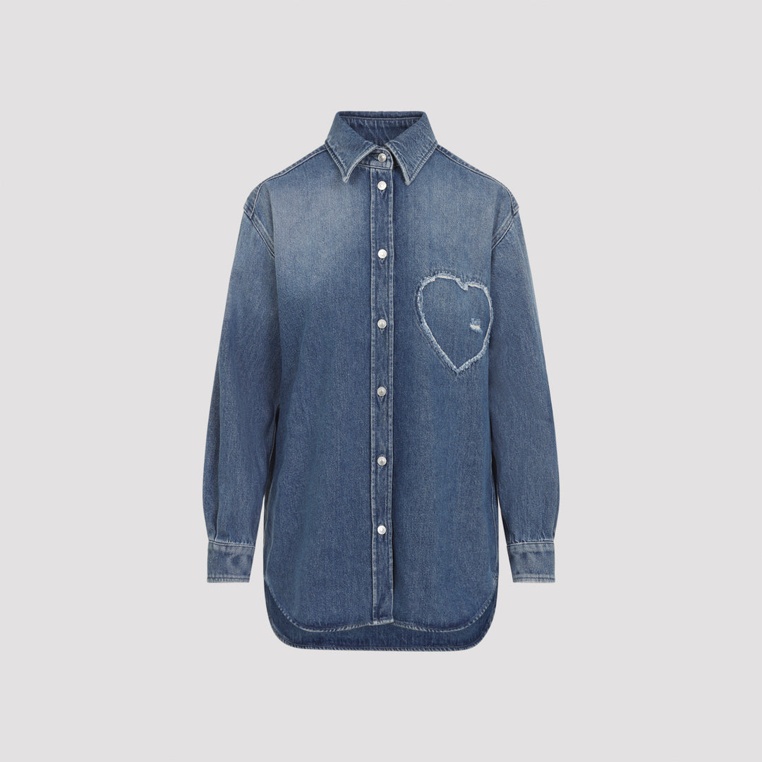 Moschino Shirts - Blu | ec885e95509062ff779df6f7b3626c0f8647a268