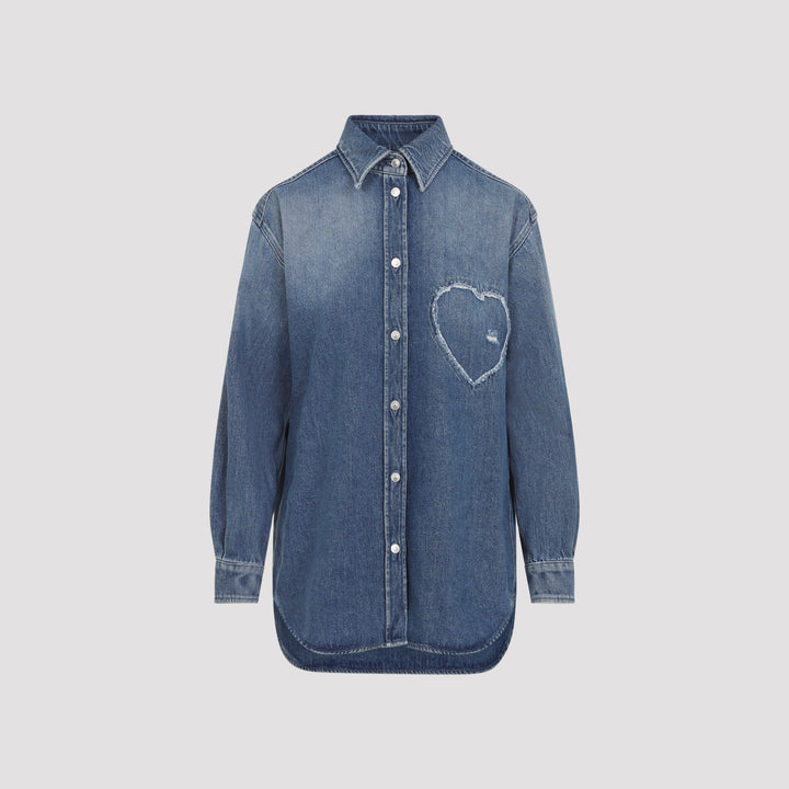 Moschino Shirts - Blu | ec885e95509062ff779df6f7b3626c0f8647a268