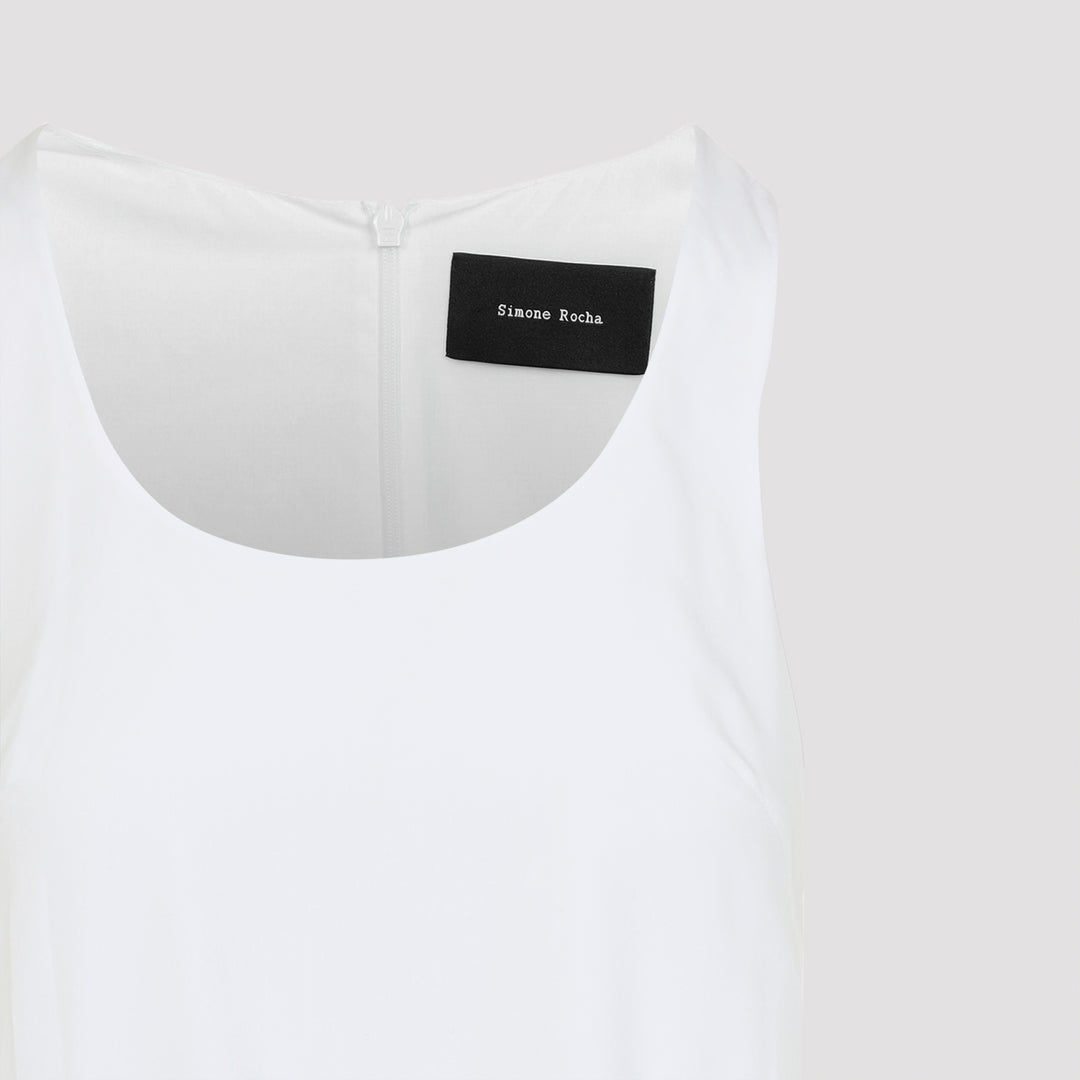 Simone Rocha Midi dresses - Bianco | 0909d3161a37f4c83139e6c2cc512beda97c1344