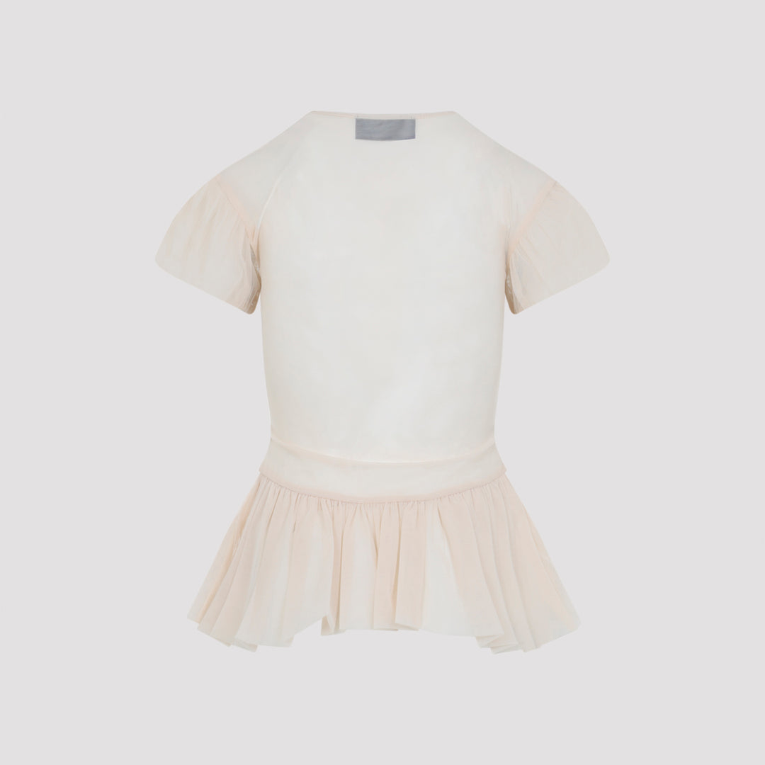 Simone Rocha Top - Nude & Neutrals | 80262013585562190288cfa29db11303e948d2ae