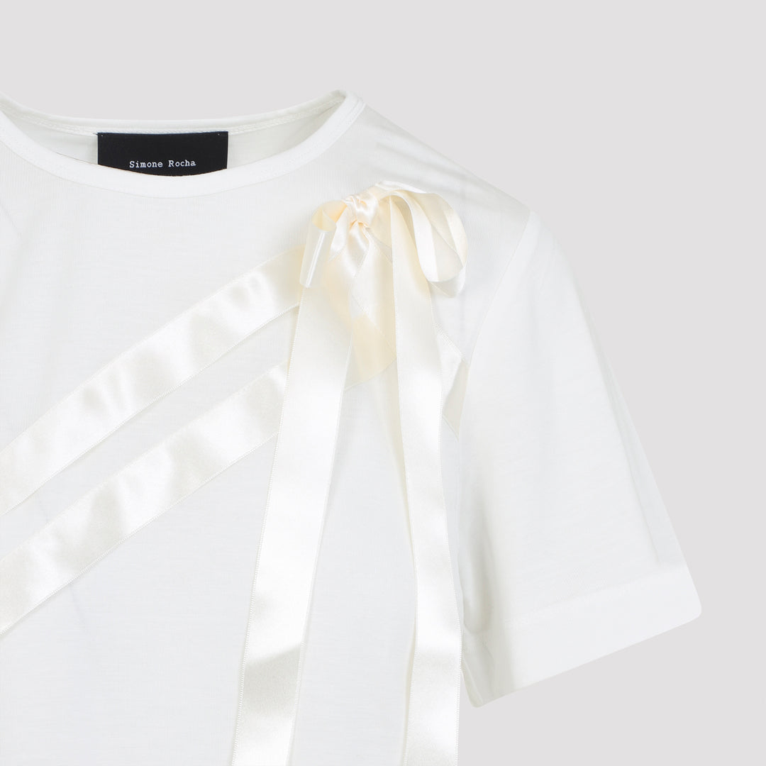 Simone Rocha T-shirts - Bianco | a9ba022d813fb6b2f8c858ead485773cc1ce6153